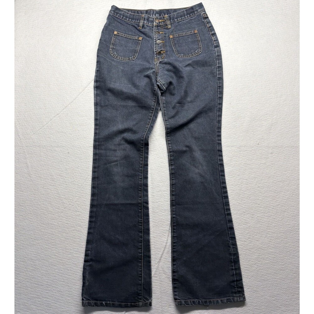 Vintage 90s Levis 501 Jeans USA Made Patch Pocket Button Fly Denim Women's 29x32